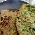 matar paratha