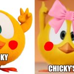 Chicky and chicky's sister