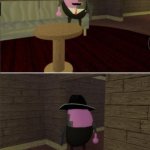 Never thought of this until now | IN THE CITY WE SEE MRS. P AT THE WINDOW. WE KNOW BECAUSE OF THE MRS. P QUEST THAT SHE IS INFECTED BUT ALIVE. IN THE BUILD MODE NPC PART OF THE QUEST WE HEAD UP TO THE WINDOW MRS. P IS AT AND BLOW IT UP RIGHT THERE WHERE SHE IS, AND JUDGING BY THE FACT WE DON'T SEE HER IN THERE WE MOST LIKELY KILLED HER. | image tagged in mr p will return next week with more disturbing piggy facts,roblox piggy,piggy,roblox meme | made w/ Imgflip meme maker