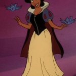 Princess Jasmine as Snow White