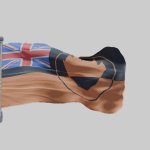 New Vulcan flag waving GIF Template