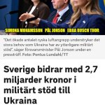 Simona Mohamsson Pål Jonson Ebba Busch Thor Massmördare Ukraina