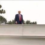 Trump on a Roof