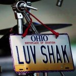 Love shack plate