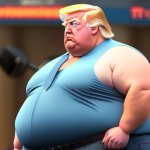 Trump is 6'3" and 215 pounds?