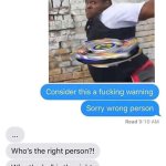 Consider this a warning