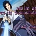 Yes I'm gay,yes I'm homophobic, yes we exist