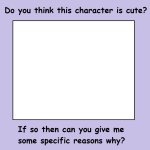 Do You Think This Character is Cute
