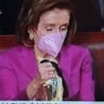 Nancy Pelosi in pink