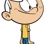 Lincoln wears a yellow p.e. Uniform with blue shorts