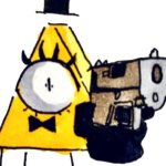 BILL CIPHER HAS A GUN