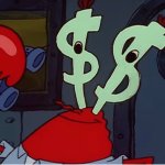Mr. Krabs Money eyes