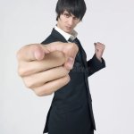 pointing finger