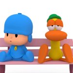 Angry Pocoyo and Sad Pato
