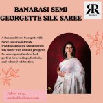 Banarasi Semi Georgette Silk Saree