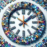 Clock of phones