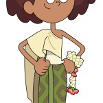 Anne Boonchuy in her Tradition Thai Outfit