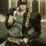Jotaro pointing at ye