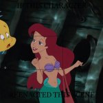 here's another little mermaid template