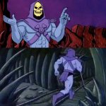The skeleton meme