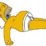 Sleeping Homer meme