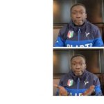 Black guy shrugging meme