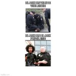 black on black privilege meme
