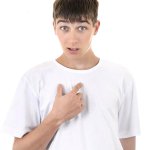guy pointing at himself