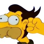 Homer Punching Lenny
