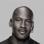 Michael Jordan b&w