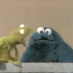 Kermit Yelling At Cookie Monster