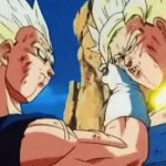 Vegeta Pimp Slaps Goku GIF Template