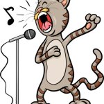 Singing cat