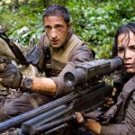 Adrian Brody fighting Predator