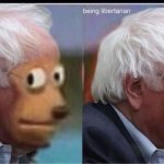 Breadline Bernie self conscious