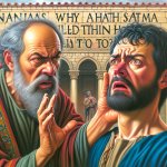 Peter said, Ananias, why hath Satan filled thine heart to lie