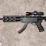 Ruger 10-22 Archangel rifle semi-auto firearm