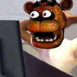 Shocked freddy fazbear