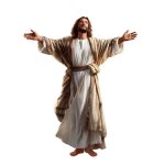 Jesus with open arms