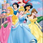 6 Disney Princesses