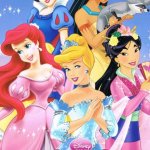 Snow White Cinderella Ariel Pocahontas and Mulan