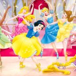 Disney Princesses as Ballerinas