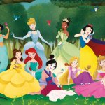 Disney Princesses at the Forest