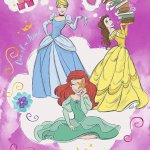 Cinderella Belle and Ariel