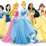 Eight Main Princesses Wallpaper