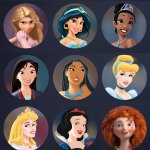Disney Princesses Icon Profile