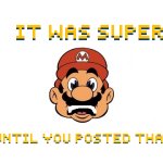 Super Mario Bros Super Show Meme