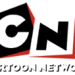 The red shadow variation of the second logo used from April 3, 2