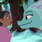 Isabela and Sisu (Sister Dragon)