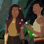Raya of Heart and Namaari of Fang